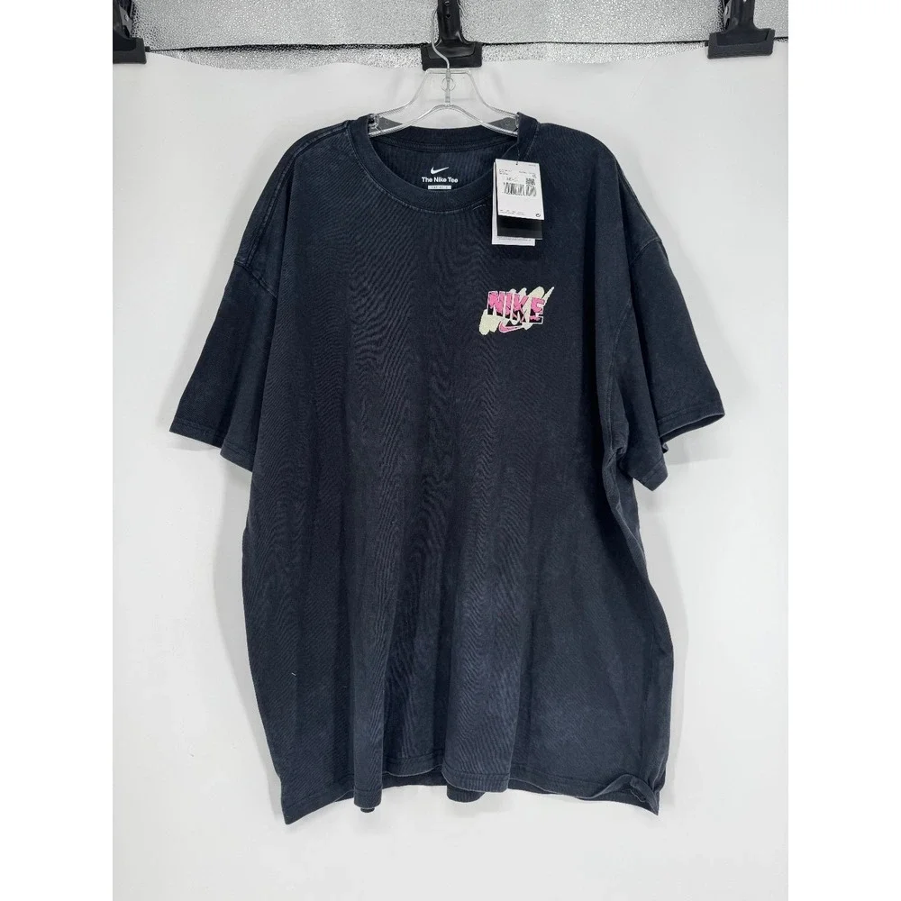 Nike Graphic Basketball Tee T Shirt Mens 2XL Short Sleeve Loose Fit HV1768-010